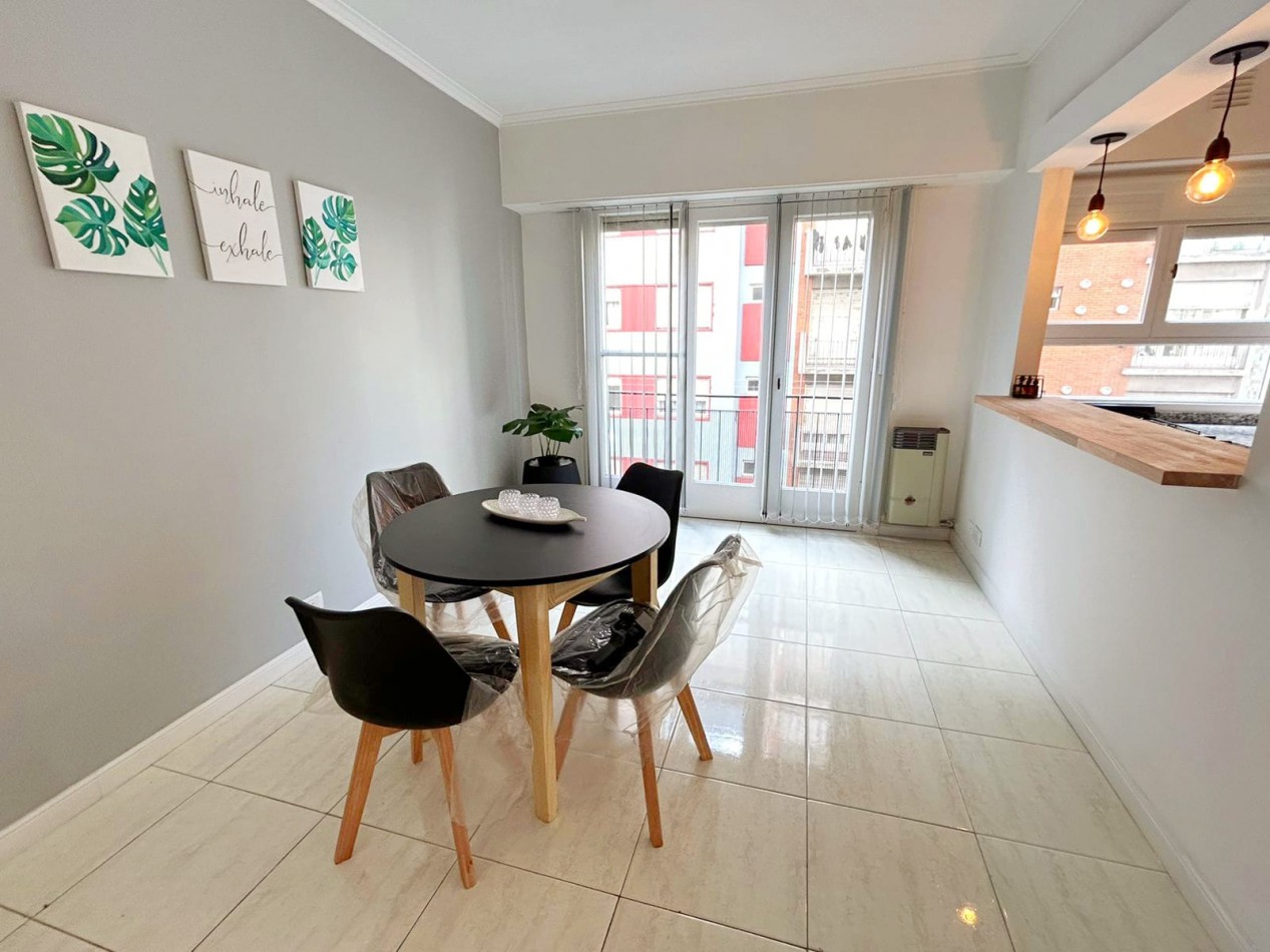 DEPARTAMENTO 2 AMB AL FRENTE, TODO EXTERNO, CON BALCON FRANCES - ZONA: CENTRO