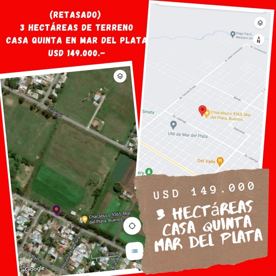 3 HAS.CON CASA DE CASEROS.