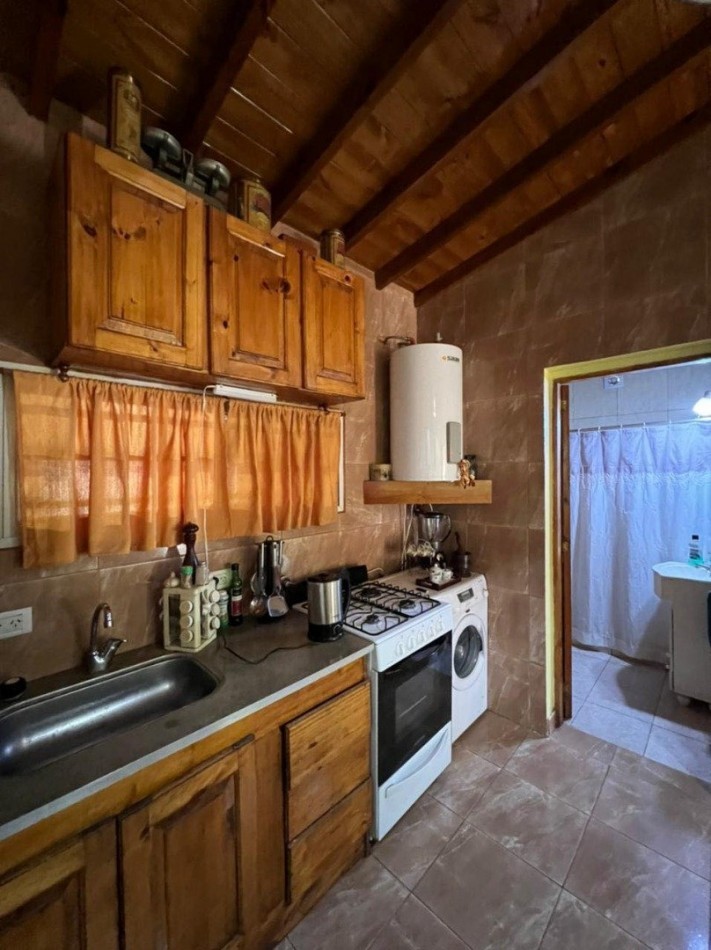 BELLA Y MODERNA CASA TIPO CABAÑA EN SANTA CLARA DEL MAR.