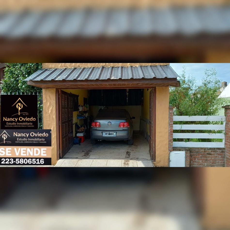 CHALET 3 AMBIENTES CON PARQUE, QUINCHO Y COCHERA EN CAMET, A 250 METROS DE LA PLAYA