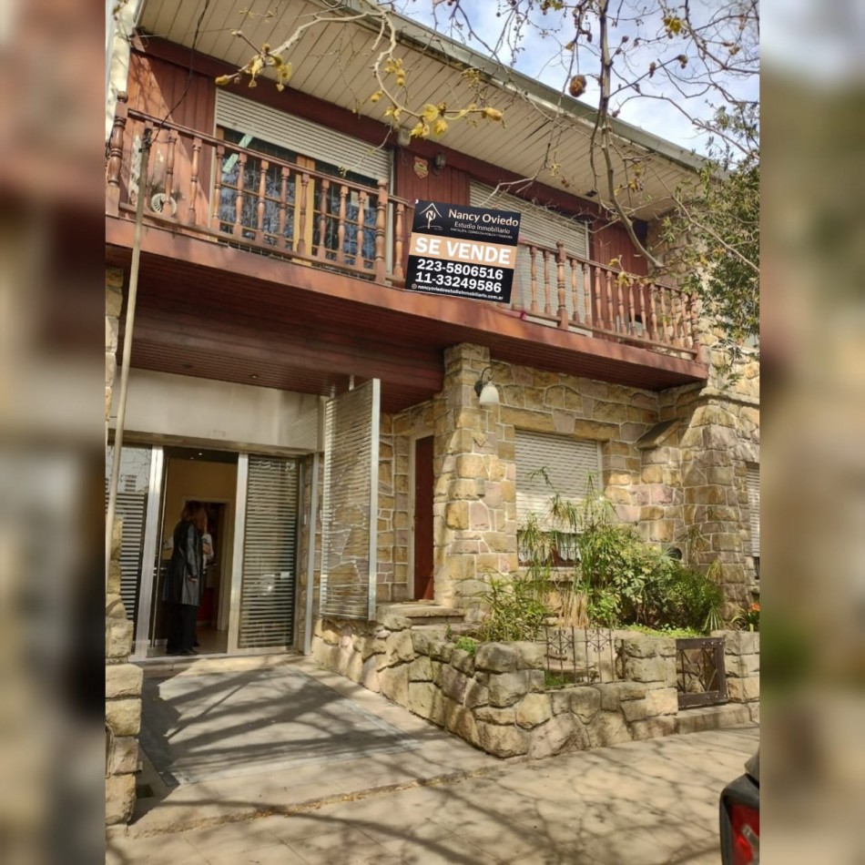 PH TIPO CHALET DE 6 AMBIENTES EN PLANTA ALTA CON GARAJE, APTO PROFESIONAL Y APTO PARA VIVIENDA EN CHAUVIN