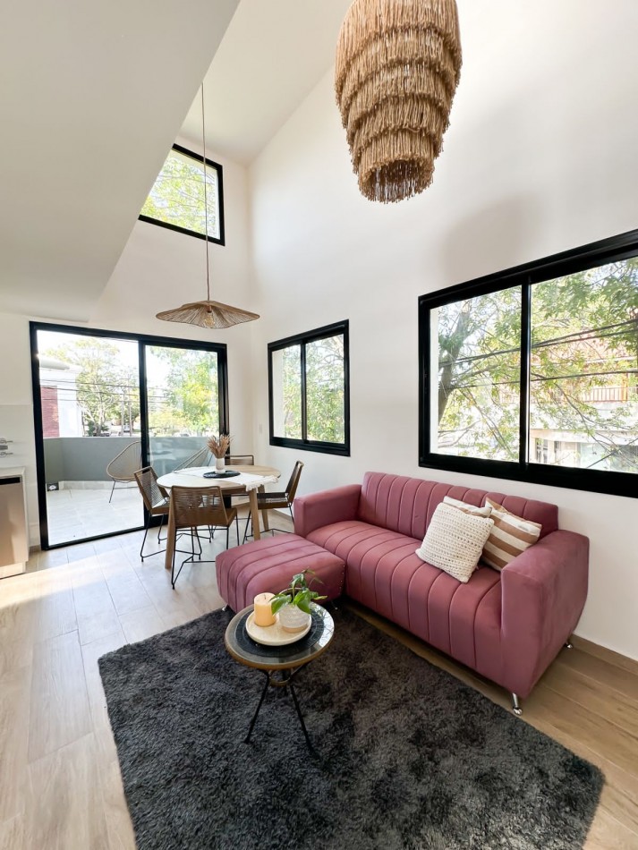LOFT 2 ambientes planta alta - Pompeya-