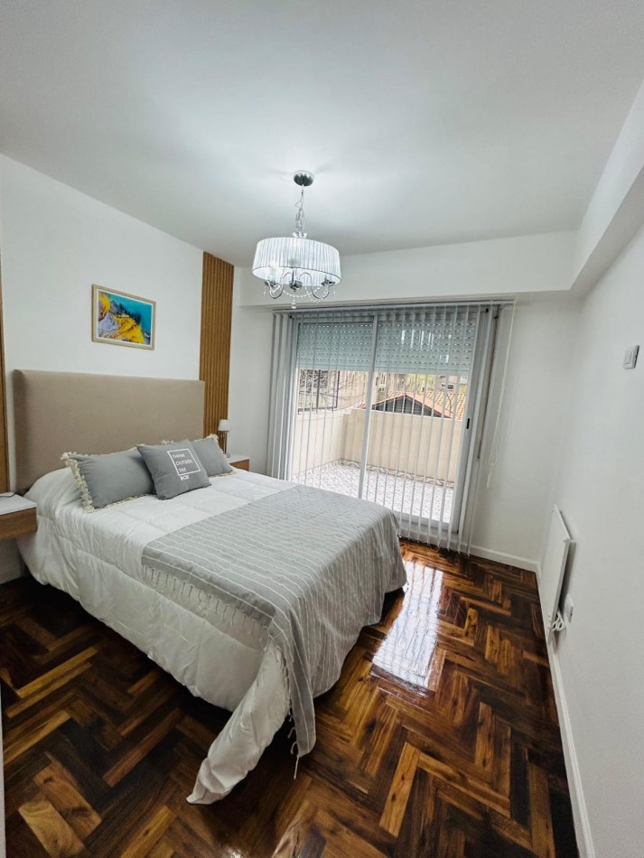 2 AMBIENTES AL FRENTE CON BALCON TERRAZA