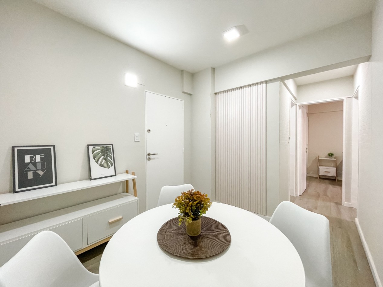 AMBIENTE Y MEDIO RECICLADO y AMOBLADO  -PASEO ALDREY-