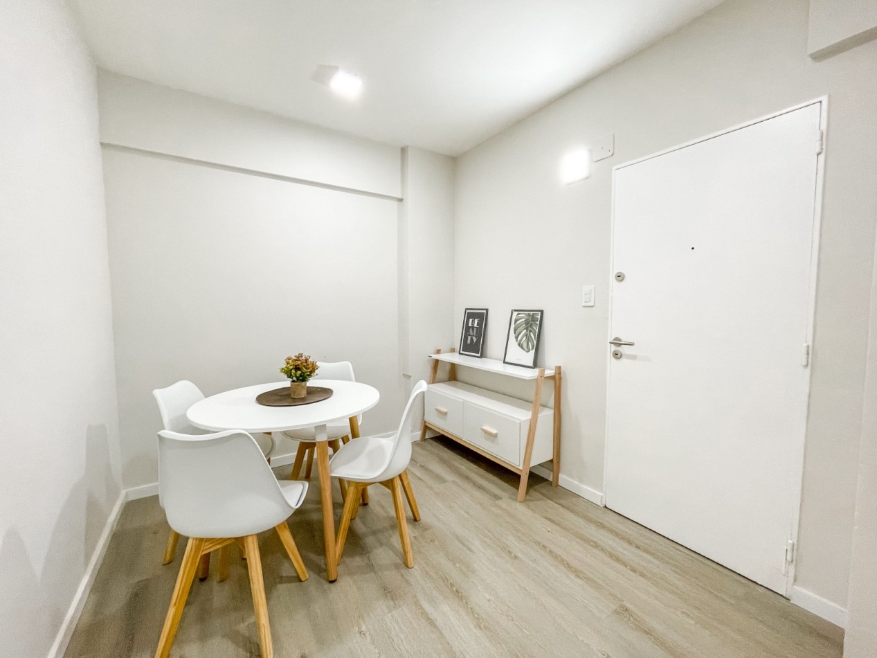 AMBIENTE Y MEDIO RECICLADO y AMOBLADO  -PASEO ALDREY-